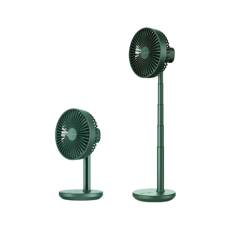 Jisulife FA13P Oscillating Extendable Desk Fan Green