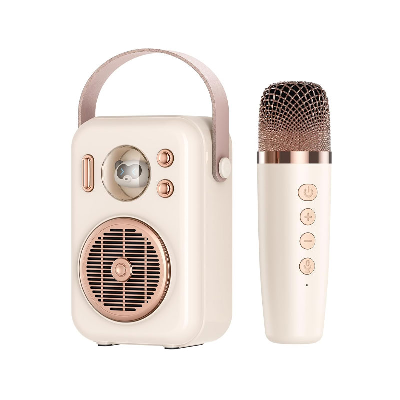 SoundPEATS Hi-Singing Karaoke Bluetooth Speaker and Mic with Colorful Lights
