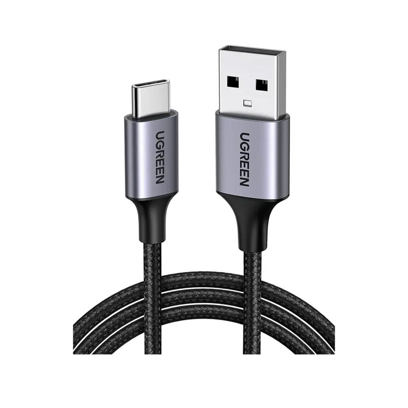 UGREEN USB-A 2.0 to USB-C Cable Nickel Plating Aluminum Braid