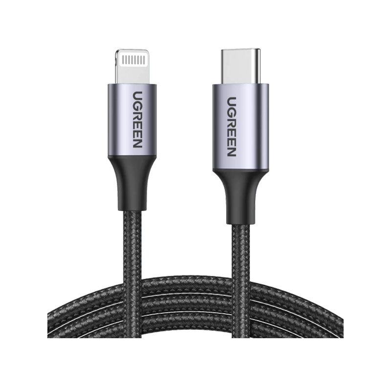 UGREEN USB-C to Lightning M/M Cable Aluminum Shell Braided