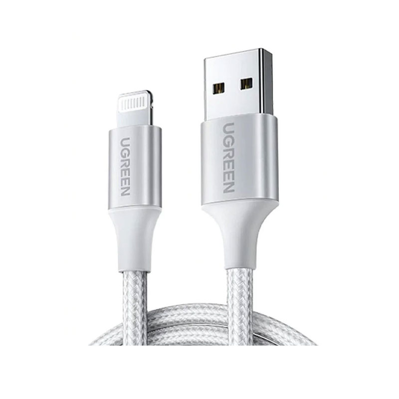 UGREEN Alu Case Braided Lightning Cable