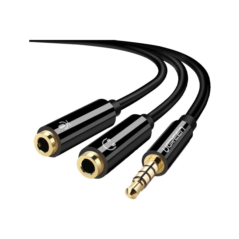 UGREEN 3.5mm Male to 2 Female Audio Cable 20cm