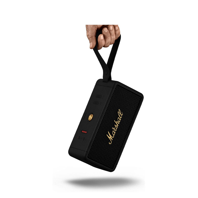 Marshall Middleton Portable Bluetooth Speaker – 50W, IP67 Dust/Water Resistant, Black (Open Box)