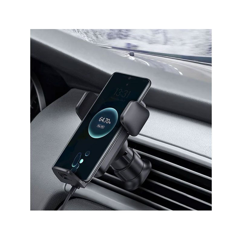 Baseus Wisdom Auto Alignment Car Mount Wireless Charger QI 15W (Air