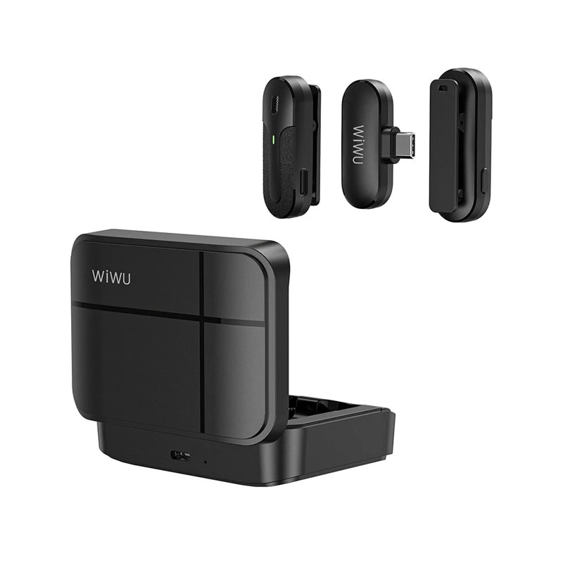 WiWU Wi-WM002 Dual Mini Wireless Microphone for Type-C