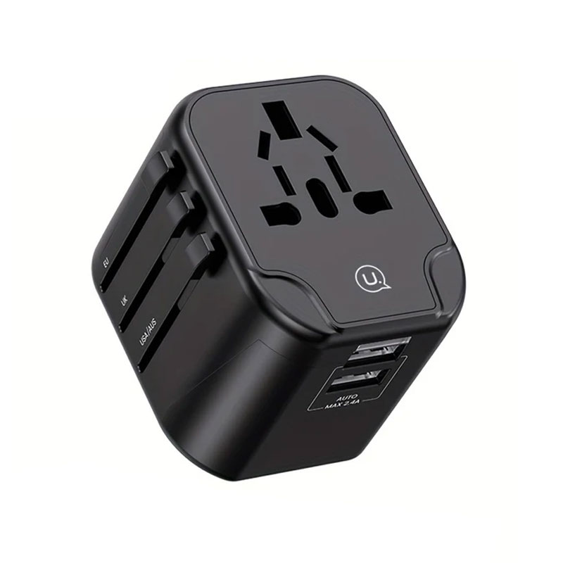 USAMS US-CC173 T55 12W Dual USB Universal Travel Charger