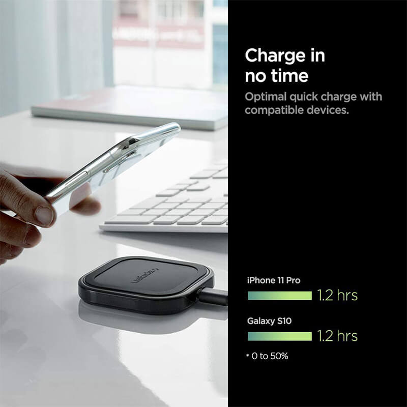 F309W SteadiBoost Compact Wireless Charger