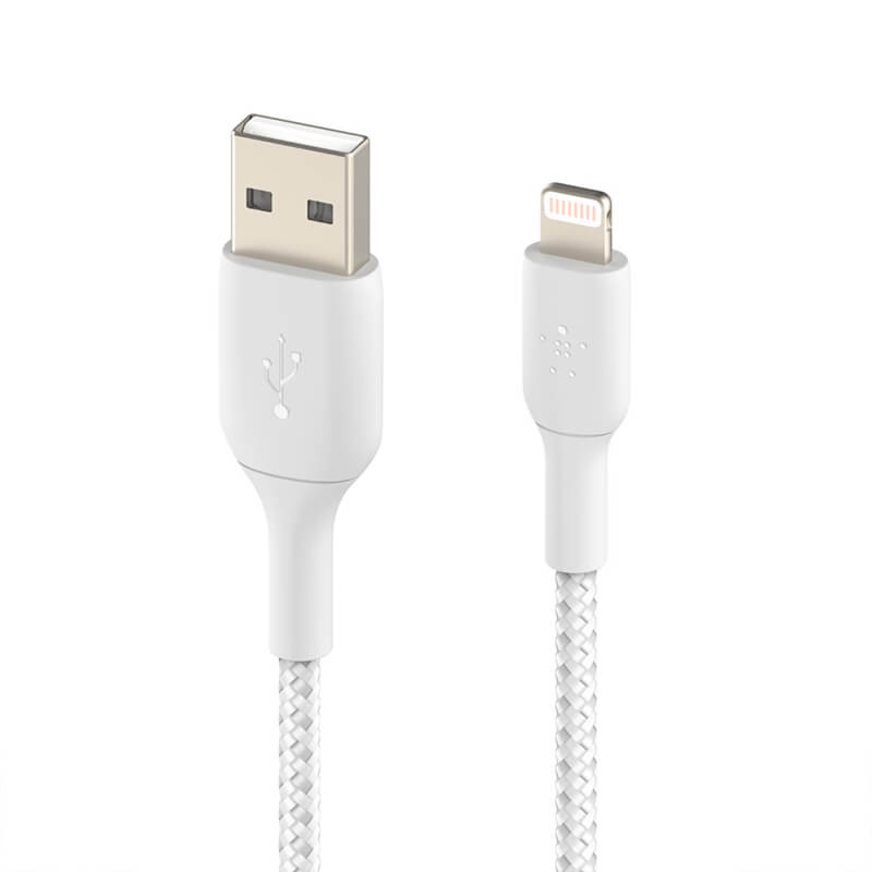 Braided Lightning to USB-A Cable