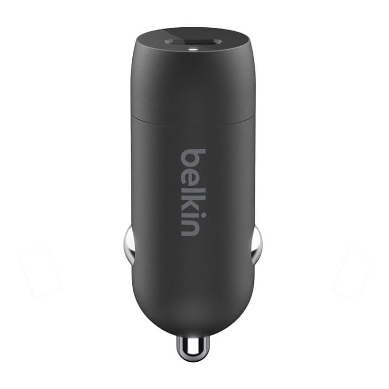 Belkin USB-C Car Charger 18W+USB-C Cable With Lightning Connector