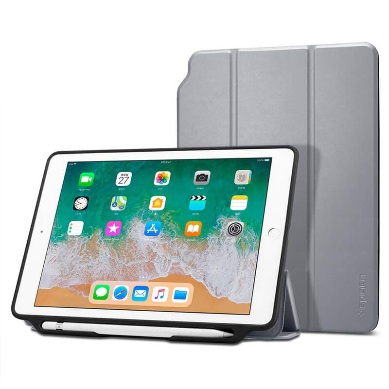 Smart Fold 2 With Pencil Holder for iPad 9.7 (2017)/iPad Pro 9.7/iPad Air 2