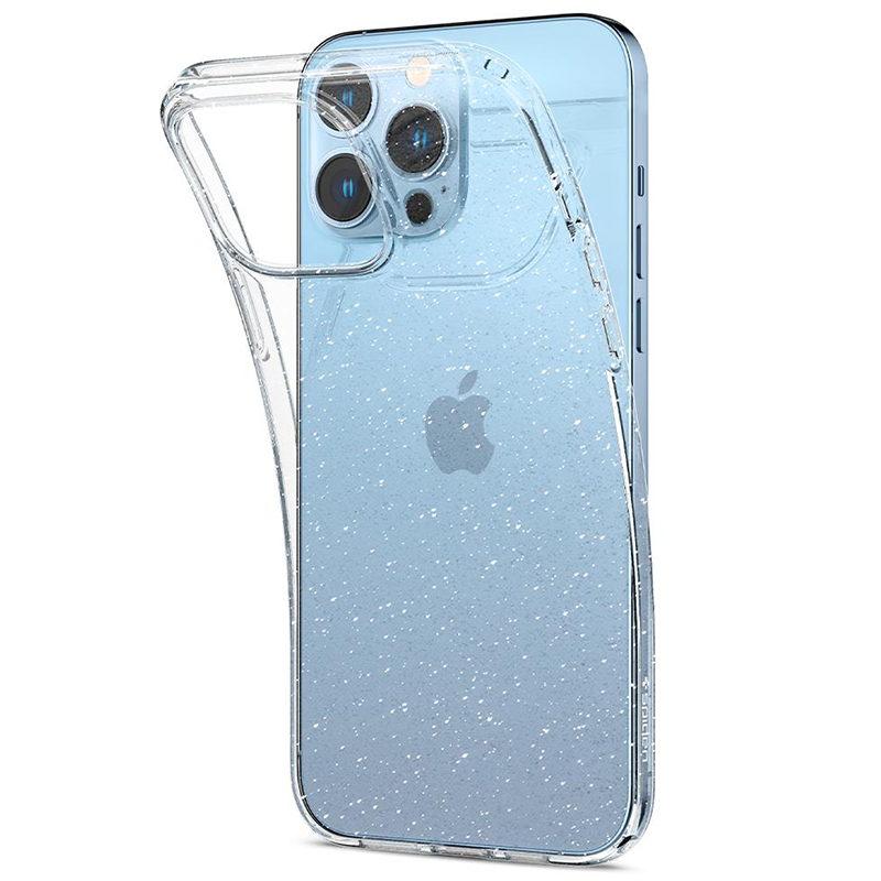 Liquid Crystal Glitter Case for iPhone 13 Pro