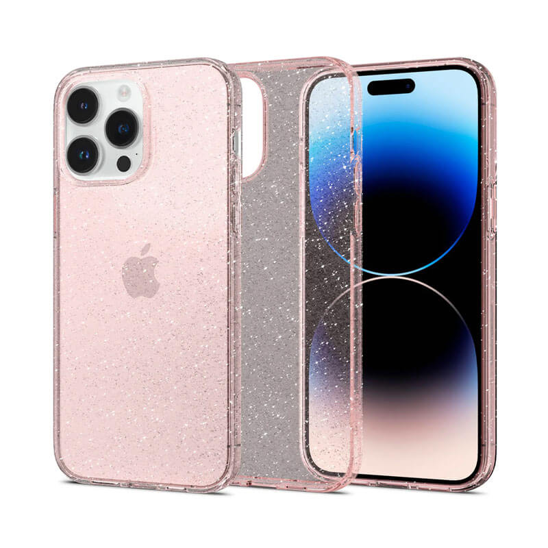 Liquid Crystal Glitter Case for iPhone 14 Pro Max