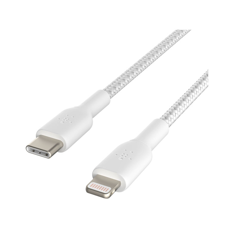 Belkin USB-C Cable With Lightning Connector (Coated)