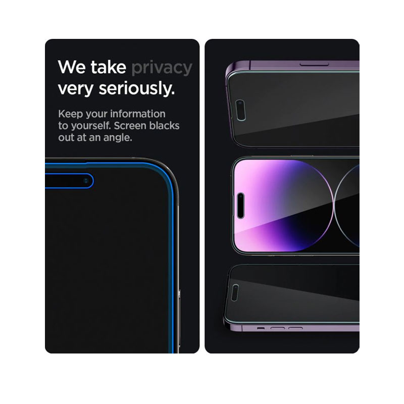 Glas tR Privacy HD Screen Protector for iPhone 14 Pro