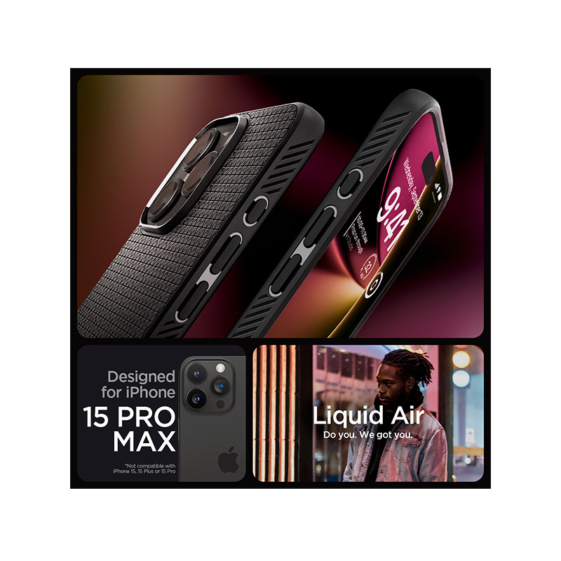 Liquid Air Case for iPhone 15 Pro Max