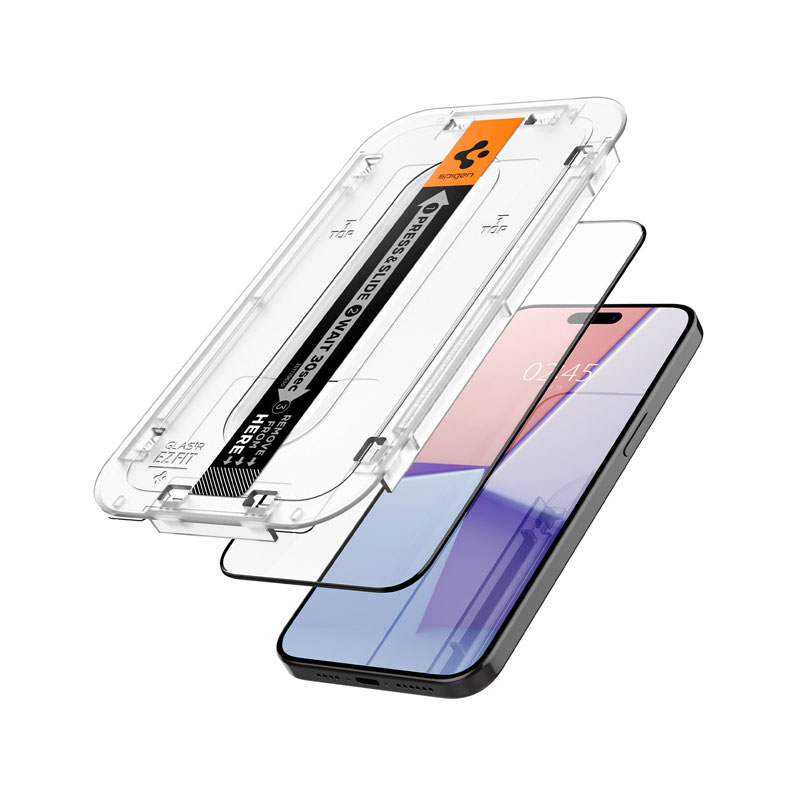 Glas.tR EZ Fit HD Full Cover Screen Protector for iPhone 15 Pro Max